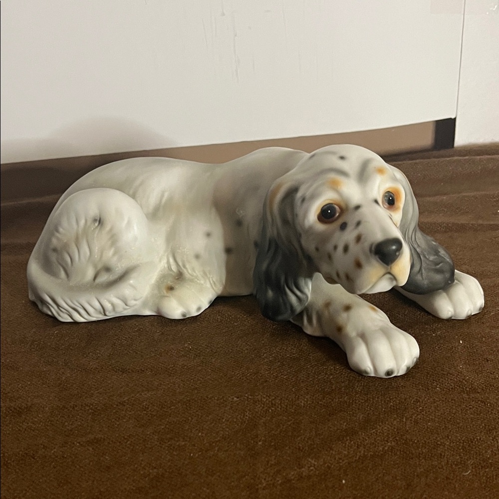 😄1950’s Harvey Knox English setter figure dog Japan